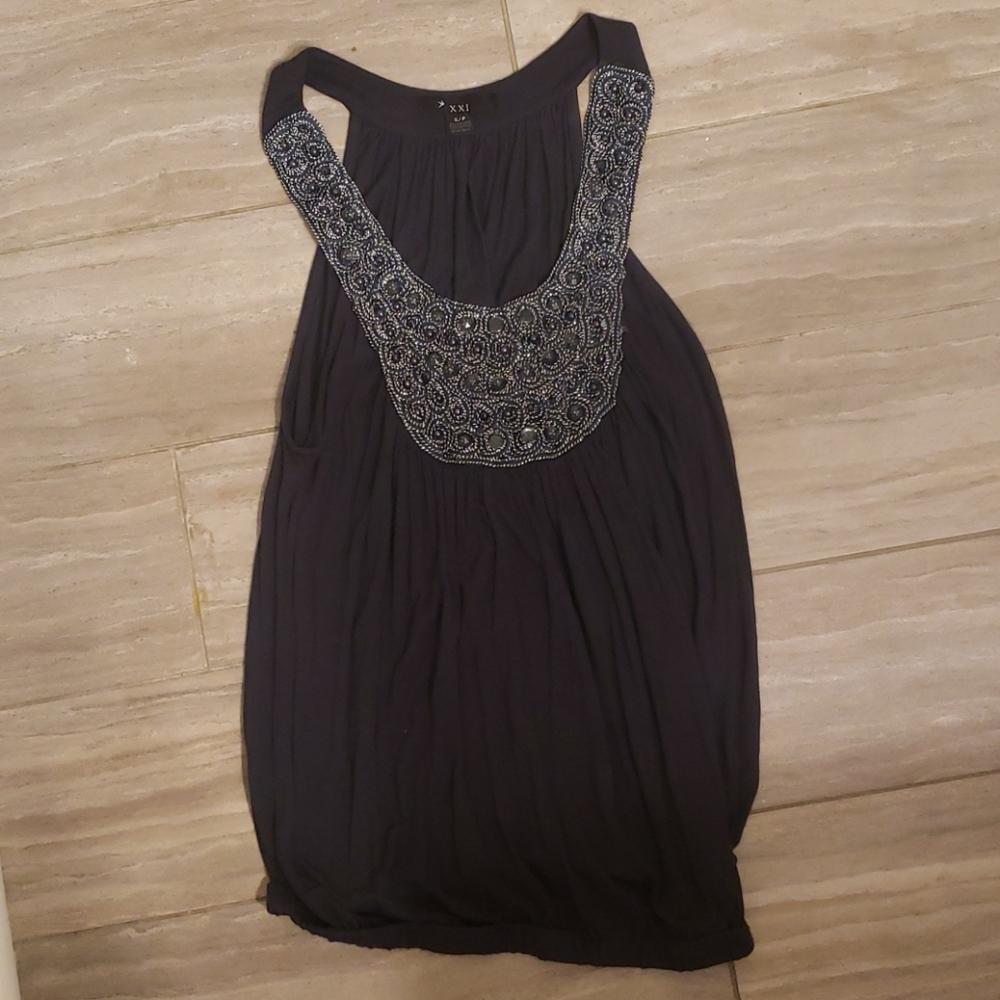 Beaded tank